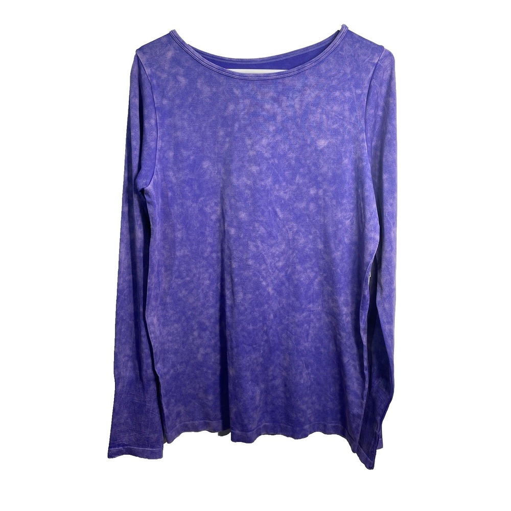 under control womens purple shirt‎ plus size 3X XXXL long sleeve